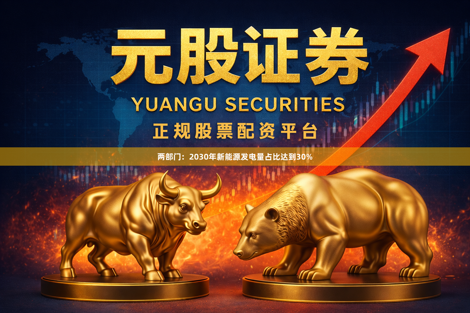 两部门：2030年新能源发电量占比达到30%