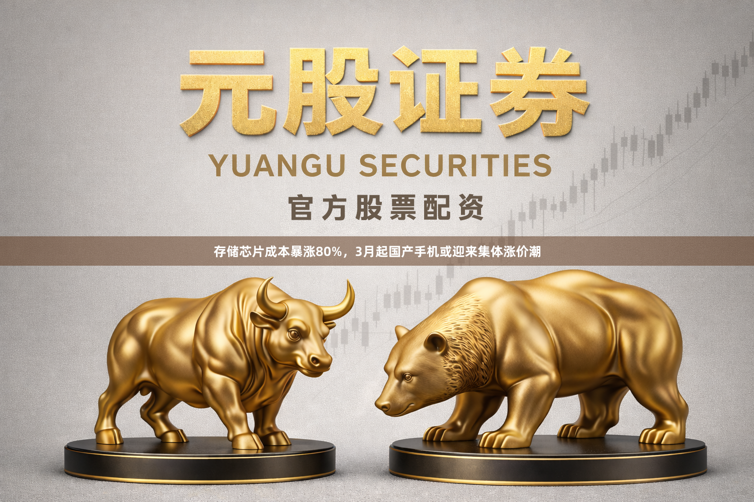 存储芯片成本暴涨80%,3月起国产手机或迎来集体涨价潮