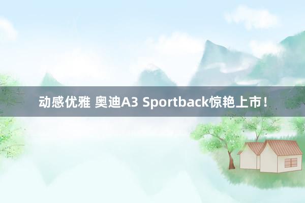 动感优雅 奥迪A3 Sportback惊艳上市！