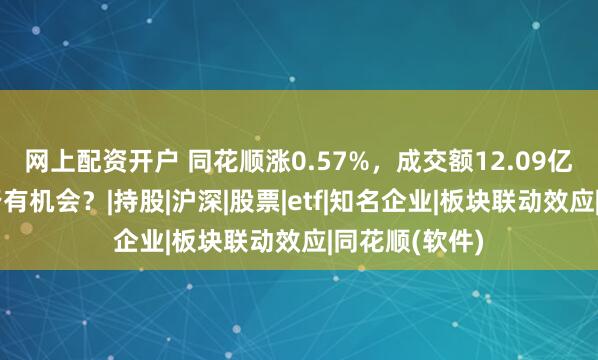 网上配资开户 同花顺涨0.57%，成交额12.09亿元，后市是否有机会？|持股|沪深|股票|etf|知名企业|板块联动效应|同花顺(软件)